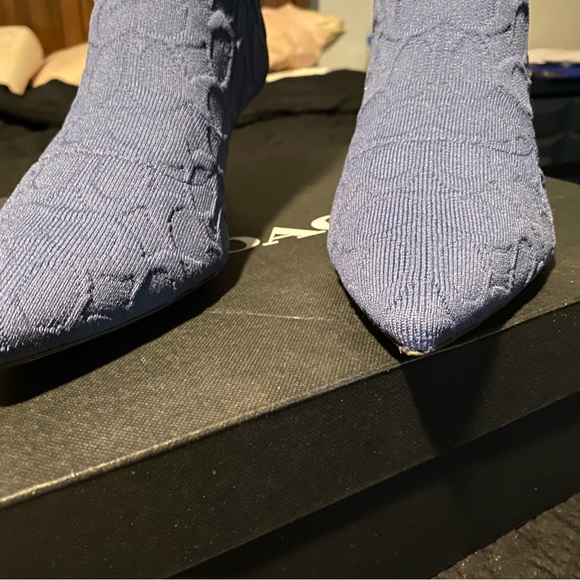 Coach Jade Knit Signature Ankle Boots - Picture 2 of 7